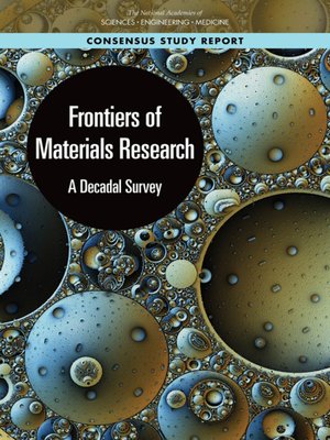 cover image of Frontiers of Materials Research